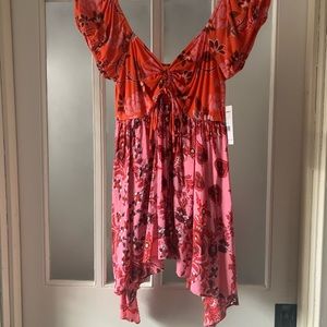 Free People Women’s Floral La Bamba Top